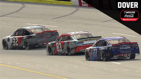 Live Racing Enascar Coca Cola Iracing Series From Dover International