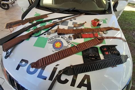 Homem Flagrado Ca Ando E Acaba Preso Por Porte Ilegal De Arma De Fogo