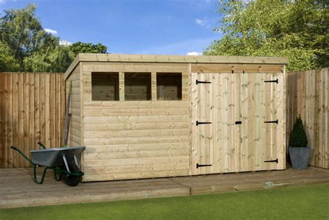 Empire 4500 Pent Garden Shed