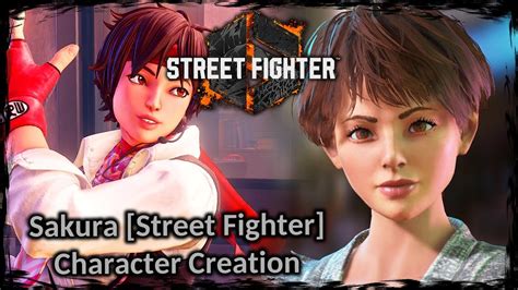 Street Fighter 6 Sakura [street Fighter] Female Character Creation