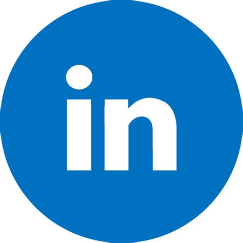 Blue linkedin, linkedin logo, Linkedin icon