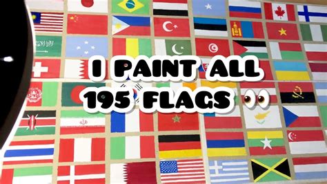 Draw All Country Flags In The World Part 2 YouTube