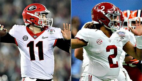 Matching Alabama Vs Georgia By The Numbers