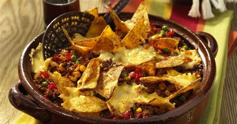 Baked Chilli Con Carne With Tortilla Chips Rezept Rezepte