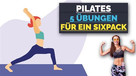 5 ÜBUNGEN für STARKE BAUCHMUSKELN Pilates für Anfänger YouTube