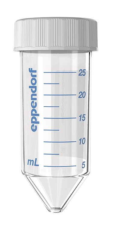 Tubes à fond conique 25 ml avec bouchon à vis Eppendorf MLS