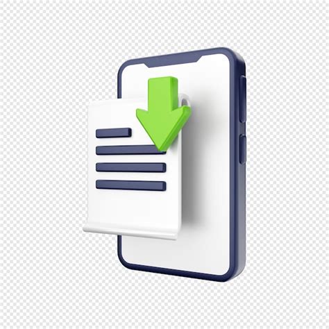 premium psd  smartphone icon illustration  file