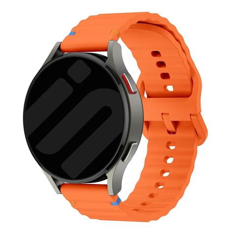 Huawei Watch Gt Mm Wave Siliconen Bandje Oranje