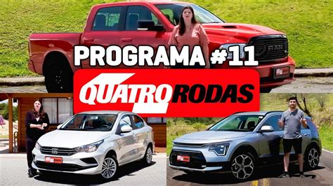 Programa Quatro Rodas Tudo Sobre A Ram Classic Fiat Cronos E Kia