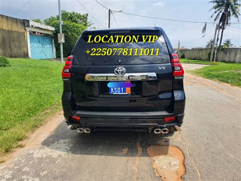 Location Voiture Toyota Land Cruiser Prado Bazarafrique C Te Divoire