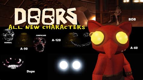 Roblox Doors All New Monsters Name Roblox Doors All Characters