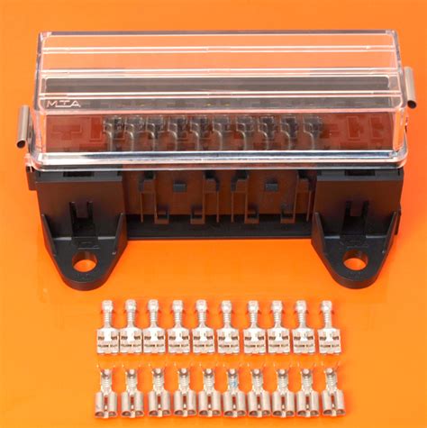 4 Way Relay Box Holder For Standard 12v 24v 4 Or 5 Pin Relays 0100665