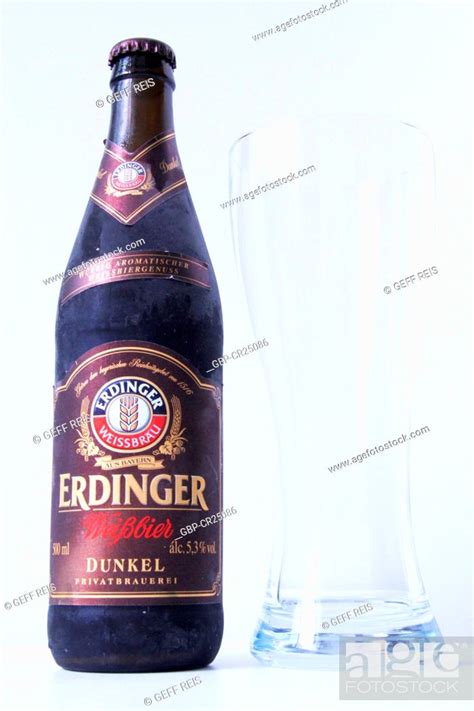 Erdinger Beer bottle, São Paulo, Brazil, Stock Photo, Picture And ...