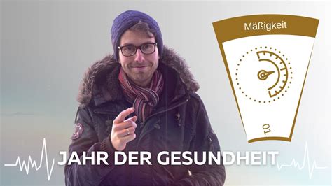 Warum es wichtig ist das richtige Maß zu finden Sebastian Reichert