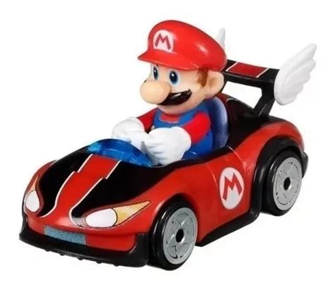 Carrinho Miniatura Hot Wheels Mario Kart Mario Wing MercadoLivre