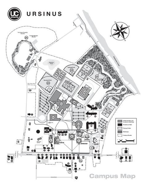 Ursinus College Campus Map