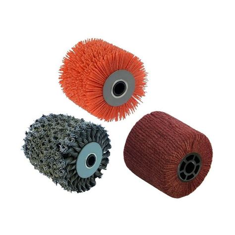 3 Brosses métal torsadé nylon abrasif fibre synthétique pour