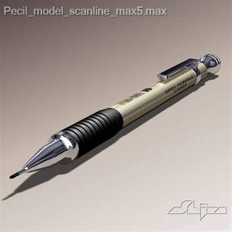 Mechanical Pencil 3d Model