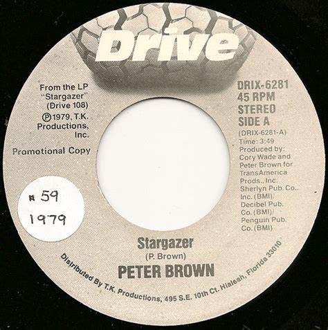 Peter Brown Stargazer Lanzamientos Discogs