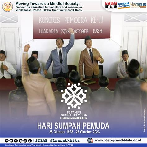 Hari Sumpah Pemuda 28 Oktober 2023 - STIAB Jinarakkhita