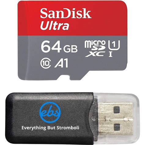 SanDisk 64GB Ultra Micro SDXC Memory Card Bundle Works