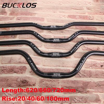 BUCKLOS 25 4mm Handlebar 620 660 720mm Aluminum MTB DH 40 60 100mm