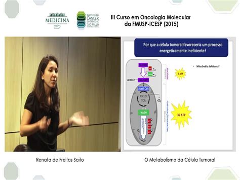 e Aulas da USP Metabolismo da célula tumoral