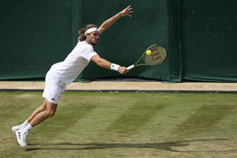 Georgia Techs Eubanks Stuns Tsitsipas At Wimbledon To Reach His First