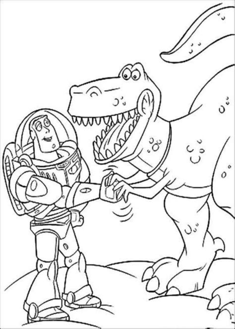 Toy Story Rex Coloring Pages at GetColorings.com | Free printable ...