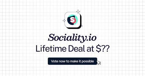 Sociality Io Lifetime Deal Ditch Recurring Payments Now