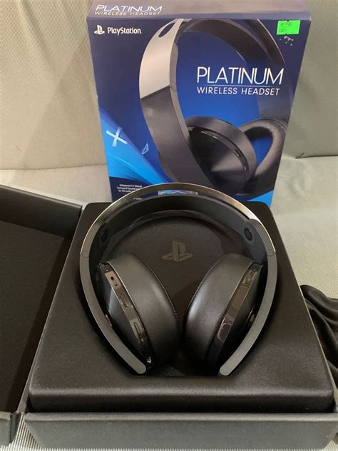 Playstation Platinum Wireless Headset Audio Headphones Headsets On