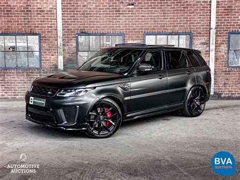 Land Rover Range Rover Sport 5 0 V8 SVR Supercharged 575hp 2019