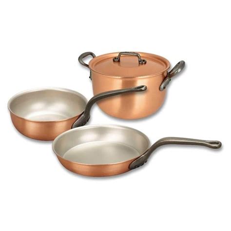 Set De Casseroles En Cuivre Falk Classique SET BASIC CLASS