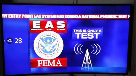 Fema Emergency Alert Test 9282016 Youtube