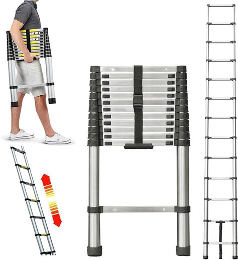 Ladders Telescoping Ladders Ft Telescoping Ladder Yunlai Aluminum