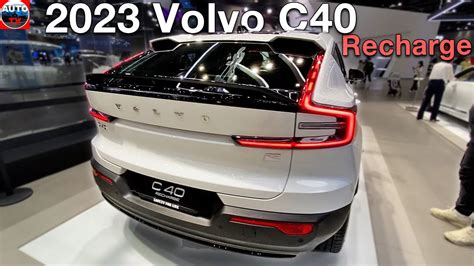 All New 2023 Volvo C40 Recharge Visual Review Interior Exterior