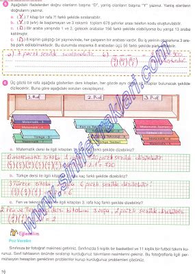 Sinif Matemat K Aydin Yayinlari Ali Ma K Tabi Cevaplari Sayfa