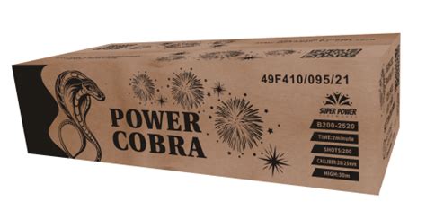 Gotowy Pokaz Fajerwerk W Power Cobra Strza W Pirosklep Pl