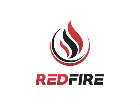 Red Fire Logo Design By Design Hub On Dribbble