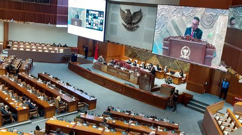 Gelar Paripurna Pembukaan Masa Sidang Anggota Dpr Ri Absen