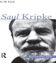 Saul Kripke - 1st Edition - G. W. Fitch - Routledge Book