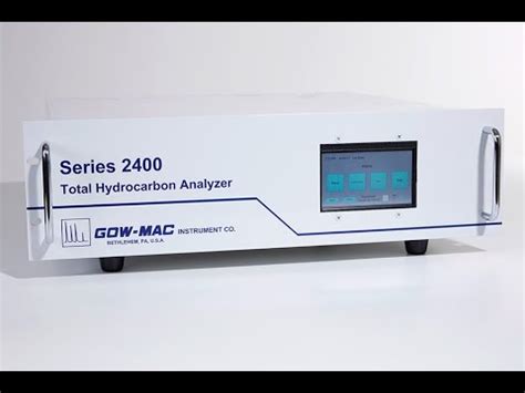 Series 2400 Total Hydrocarbon Analyzer Introduction YouTube