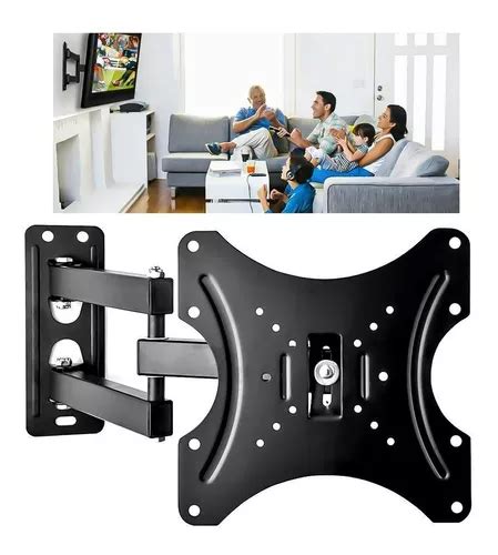 Soporte Tv Led 14 A 42 Brazo Articulado Hasta 35 Kg Apa Cuotas Sin