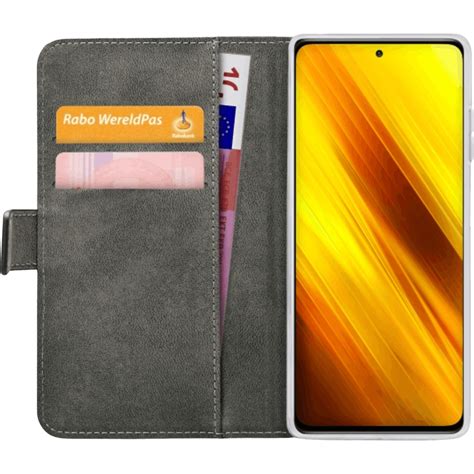 Mobilize Xiaomi Poco X3 Pro Portemonnee Hoesje Zwart Mobiel Nl