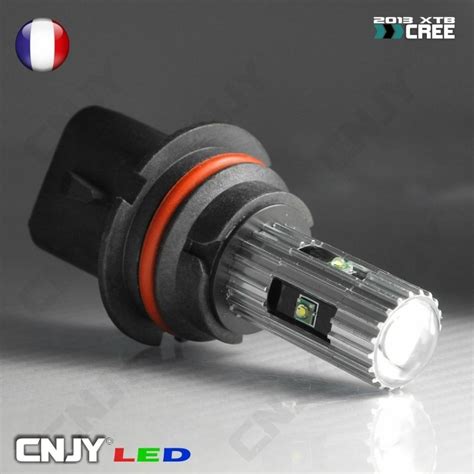 Ampoule Led Hb P T W Cree Lenticulaire V Pour Feux De Jour