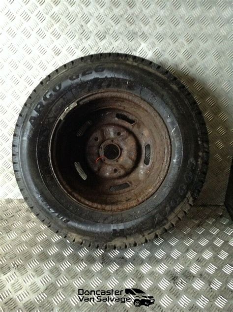 Ford Transit Mk7 Swb Spare Wheel Fitted With 21575r16c Goodyear Tyre