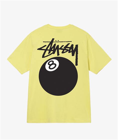 Norse Store | Shipping Worldwide - Stüssy 8 Ball Tee - Yellow