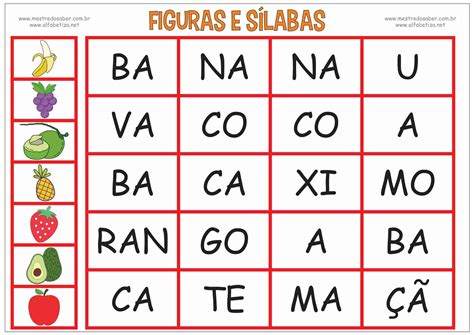 Jogos De Alfabetiza O Para Imprimir Mestre Do Saber Loja