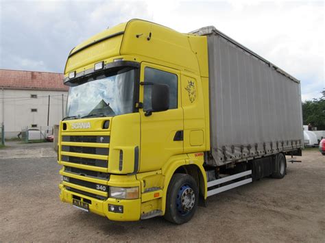 Scania 114 C Big Axles Springs Lames For Sale Container Transporter