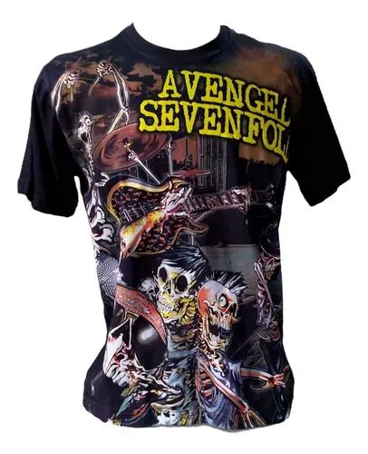 Camiseta Banda De Rock Avenged Sevenfold Pre Parcelamento Sem